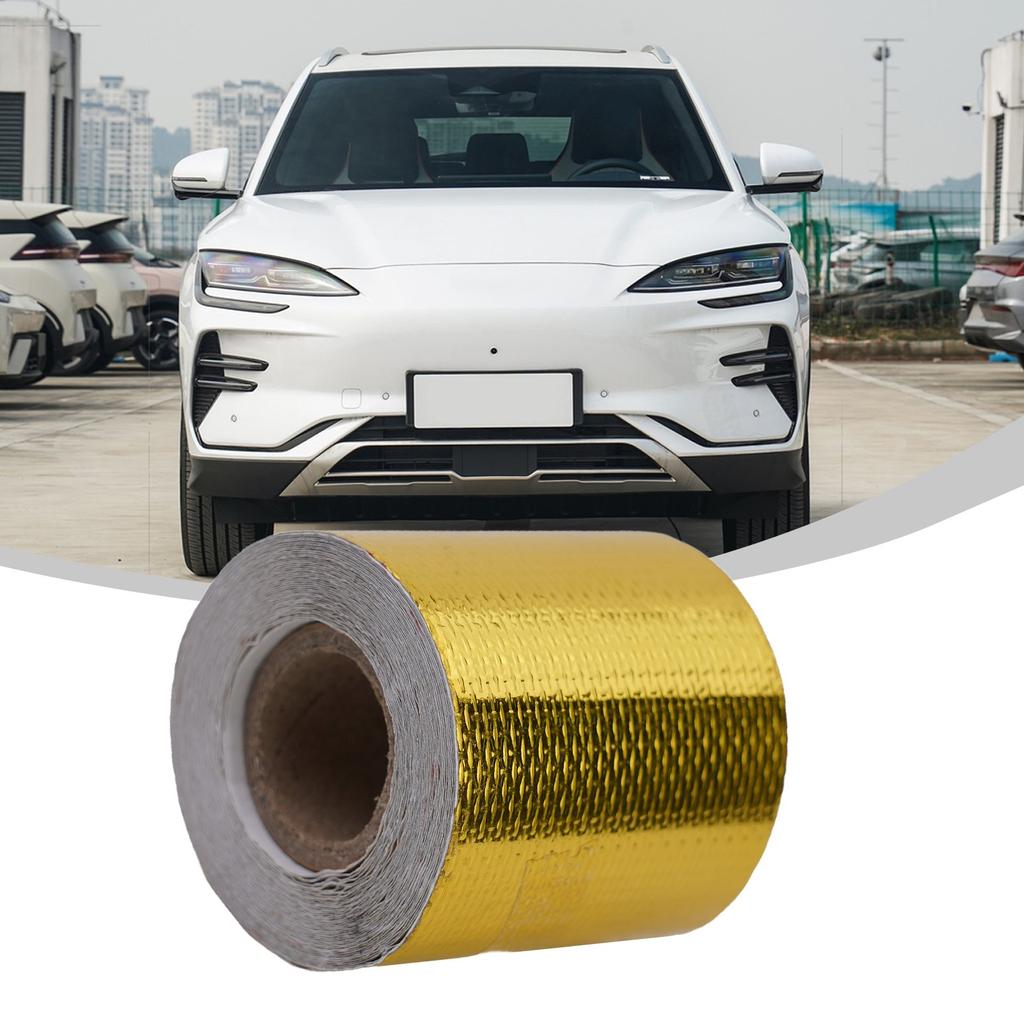 Air Intake Pipe Insulation Tape Aluminum Foil Exhaust Tube