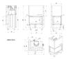 Steel fireplace KRATKI MBM left 10 kW Ø 200 Lift-up
