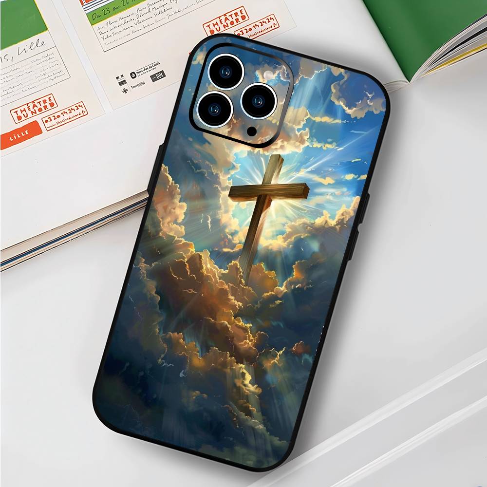Bible Verse Jesus Christ Christian For Iphone 17 Air 16 Pro Max 15 14 13 Full Cover Anti-Shock MagSafe Cover