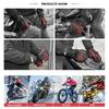 KEMiMOTO Zimní motocyklové rukavice CE Ochranné Černé Guantes Moto Invierno Teplé Rukavice pro dotykovou obrazovku Vodotěsné Větruodolné