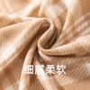 Imitation cashmere shawl scarf high-end sense autumn and winter plaid versatile student scarf temperament plaid Korean fringed scarf