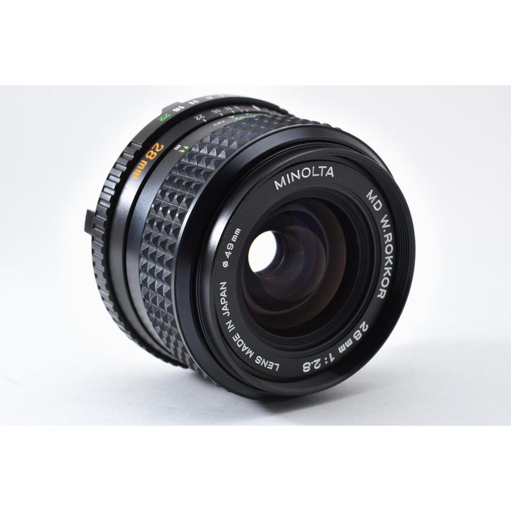 Used MINOLTA Minolta [Good Condition] MINOLTA Minolta MD W.ROKKOR 28mm F/2.8 Single Focus Lens