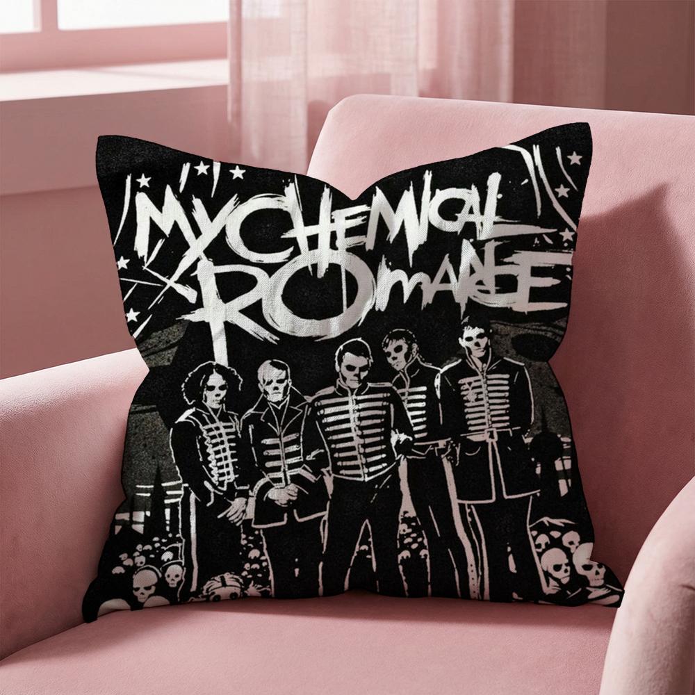 My C-Chemical R-Romance Cushion Cover Multi-Scene Pillow Cover for Home & Car - Reversible, Soft & Durable for Daily Use
