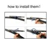 3Pcs/set Front Rear Tailgate Windshield Windscreen Wiper Blades Set For BMW 3 Series F31 Touring 2011 - 2019