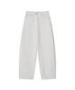 MARROT Curved Cotton Pants_White