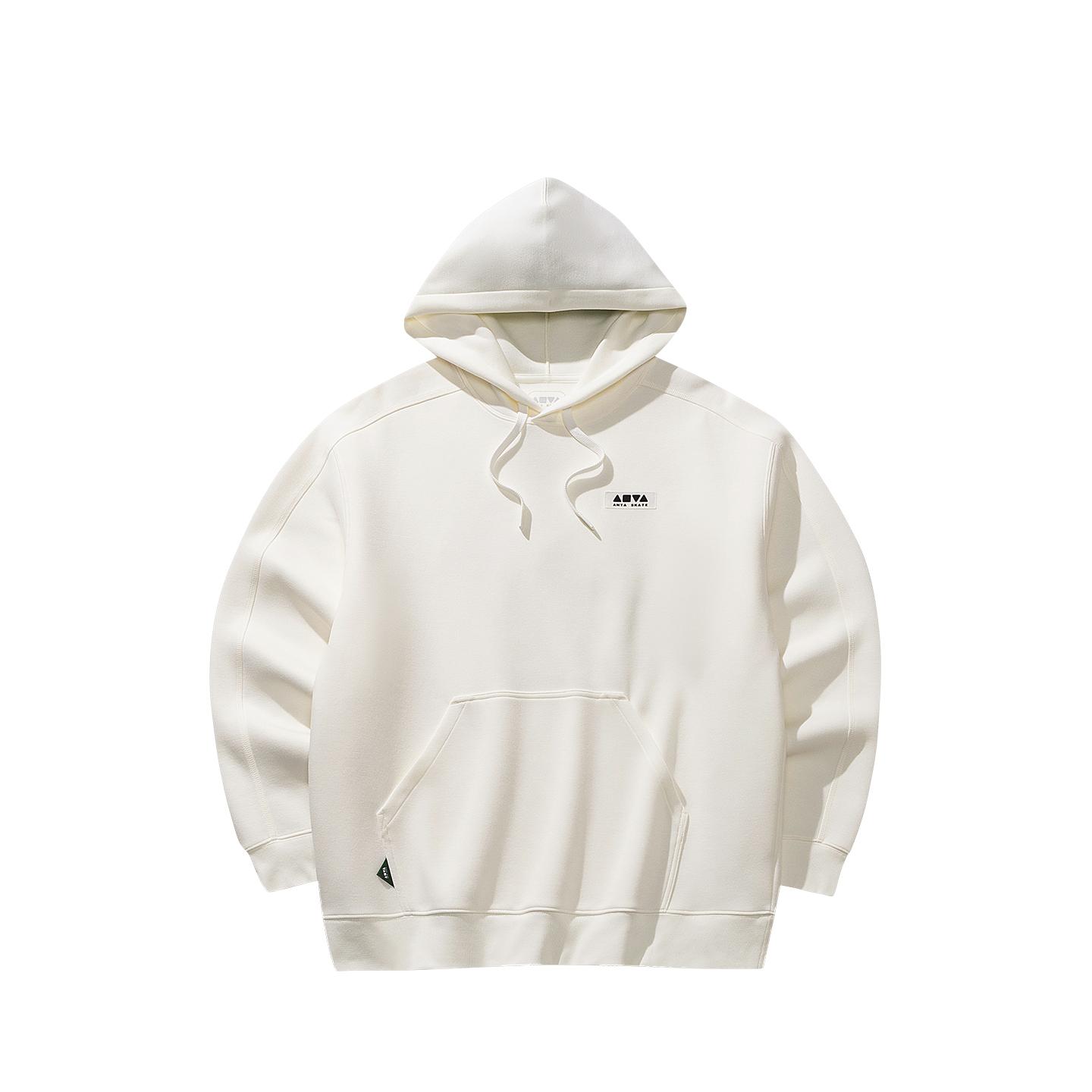 

Anta Skate Lifestyle Series Hooded Sweatshirt Spring 2026 Men tops Paper-White 152618715-5 M
