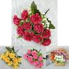 No Ip Faux Carnation Bloom Wedding Party Backdrop Decoration For Photography