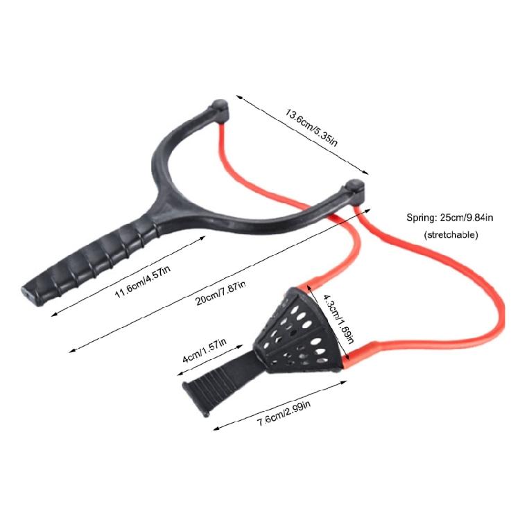 Tragbarer Angelköder-Werfer Outdoor-Werkzeug Angelköder-Ziehschleuder Fischfutterspender Köderhalter Schleudern