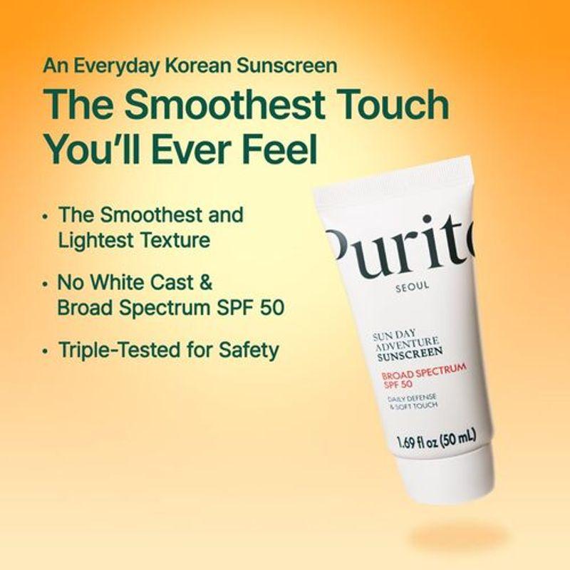 [Purito Seoul] Sun Day Adventure Sunscreen 50ml (OTC)