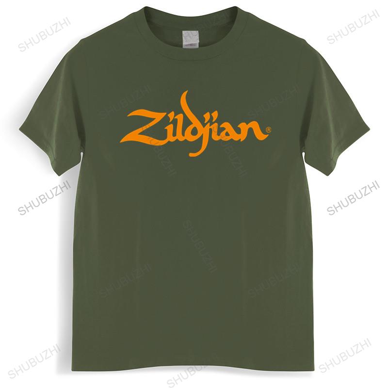 Summer Tshirt Men Brand Teeshirt ZILDJIAN CYMBALS DRUMS TSHIRT Mens DRUMMER GIUTAR MUSIC TURKISH HipHop Mens Tshirt
