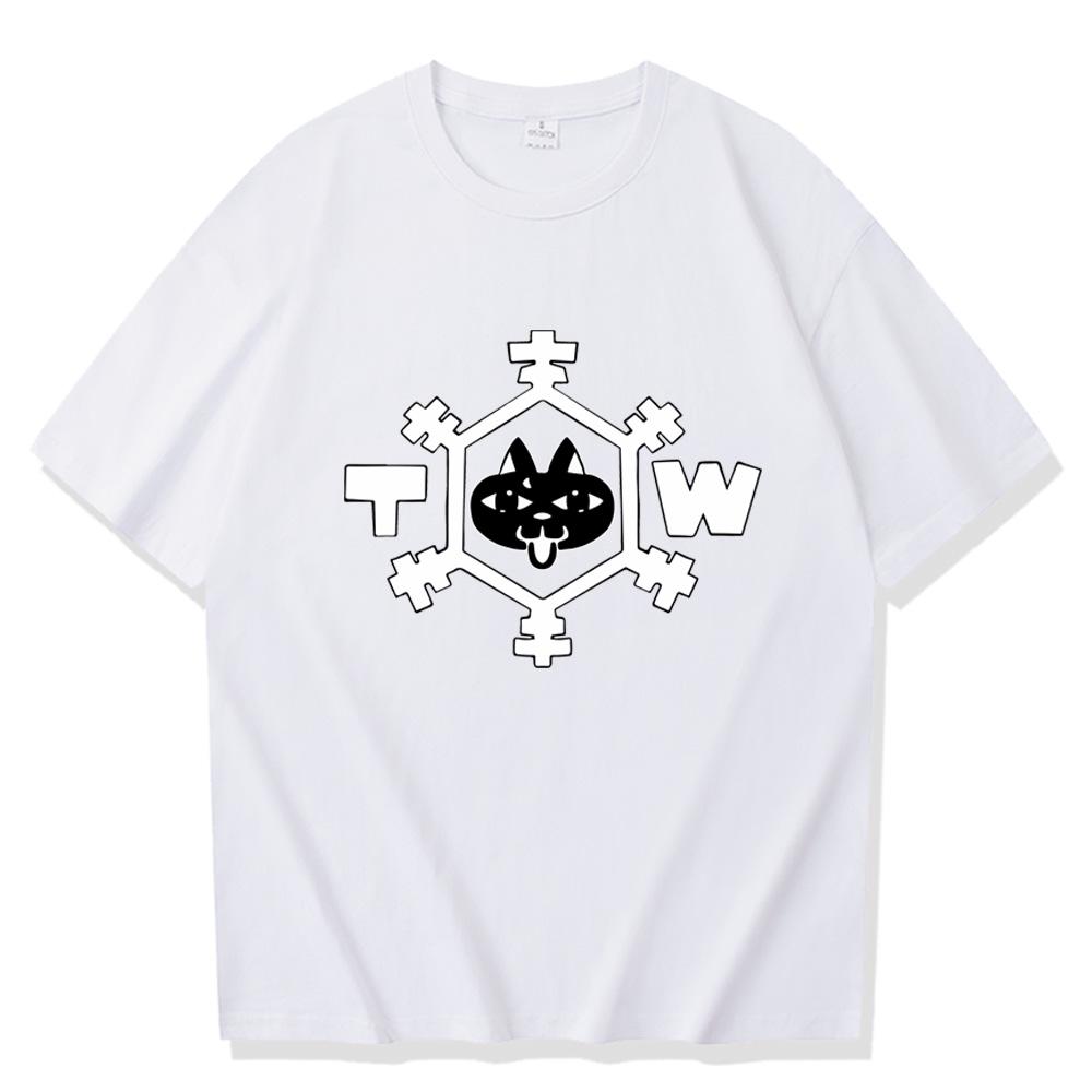 

Лето 2023, футболка с героями аниме «Токио Мстители», футболка с коротким рукавом Sanzu Haruchiyo с героями мультфильмов, уличная одежда, футболки для косплея 4XL белый