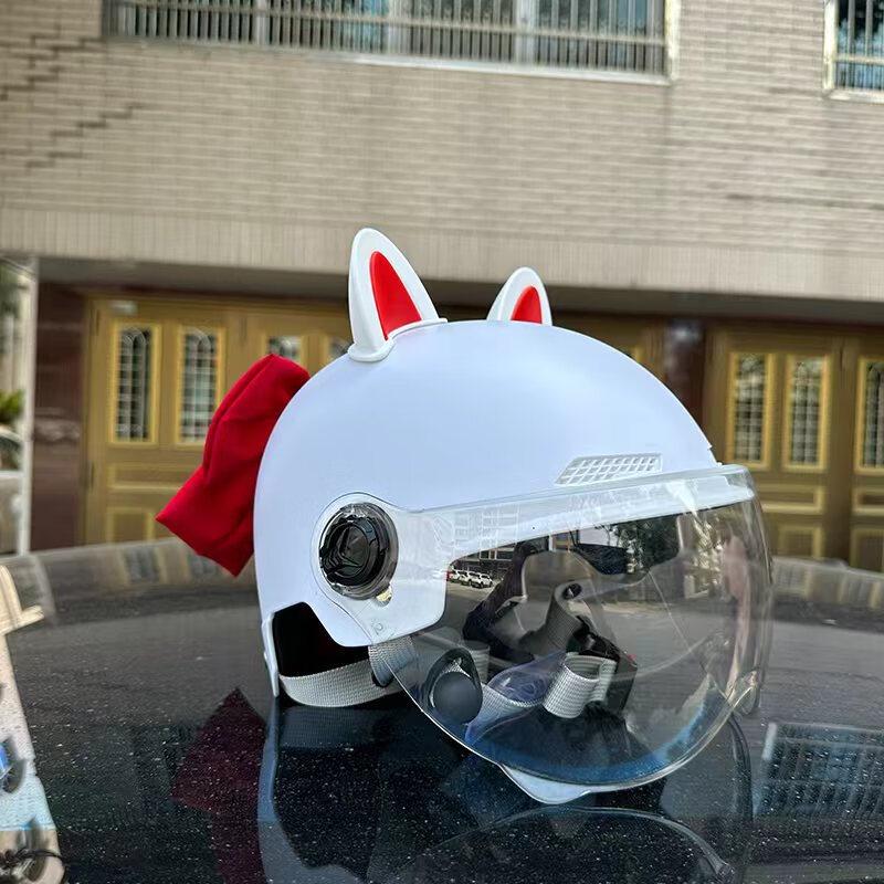 Lishi Милый Шлем для Электровелосипеда с Бантом для Женщин One Size