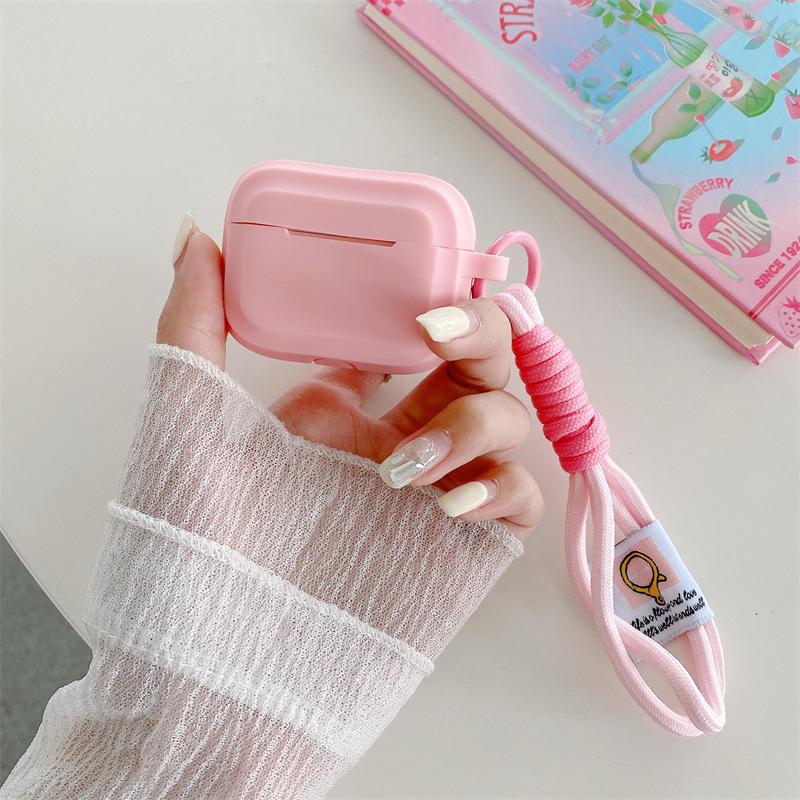 Ins Simple One-piece Silicone for AirPods 1 Generation Protective Cover Second Generation 1 Generation Pro1 Apple Bluetooth Headset Case