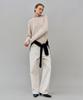 Leopeusaideuhwaiteulabel Twist Raglan Knit Oatmeal