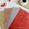Hot Stamping Hollow-Out Rose Flower Dining Table Bowl Mat