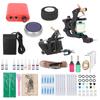Coil Tattoo Machine Kit Power Supply Clip Cord Foot Pedal Tattoo Needle Tattoo Practice Tool Set