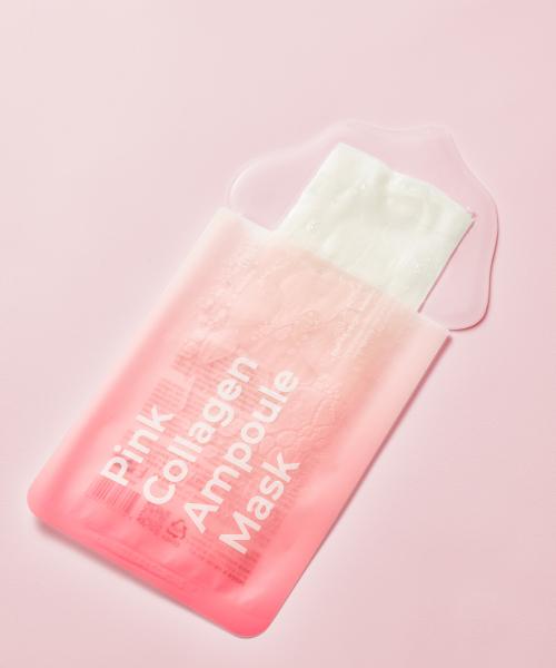 Premay Pink Collagen Ampoule Mask (20 Sheets + 2 Gift Sheets)