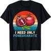 Vintage Style Pomegranate Fruit Sunset T-Shirt