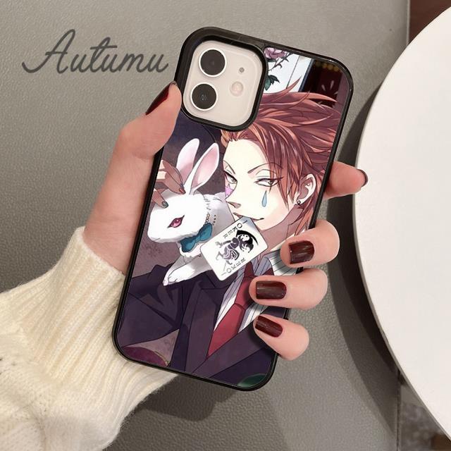 Custodia per telefono Hisoka Anime Hunter X hunter per iPhone 11 12 13 14 Pro Max mini X XR XS SE 2020 6S 7 8 Plus Galaxy S21 S22