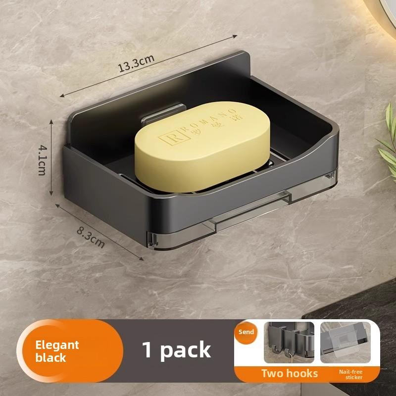 Household Draining Bathroom Wall-mounted Non-stagnant Soap Box