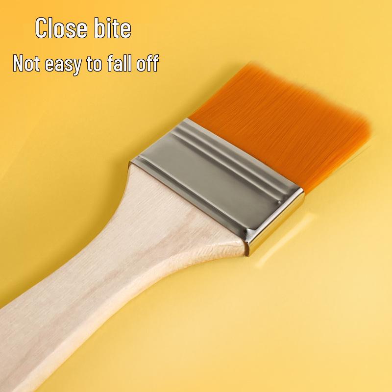 Nylon Paint Brush for Watercolor, Acrylic & Oil - Single Piece