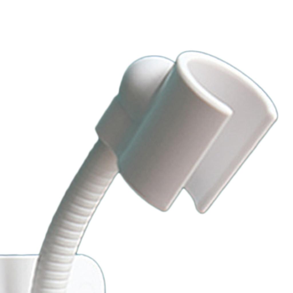 Shower Head Holder Punch Free Waterproof Strong Load Bearing Adhesive Adjustable Angle Handheld