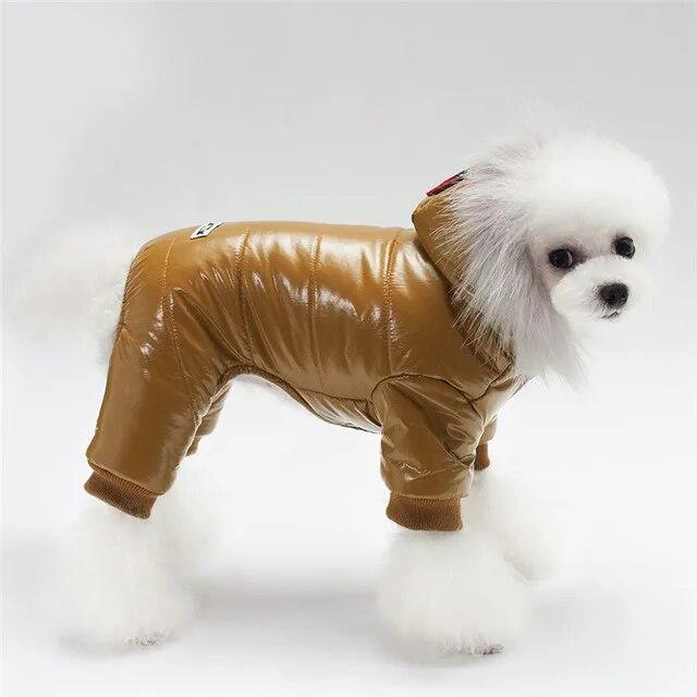 Warm Dog Clothes Winter Puppy Pet Coat Jacket For Small Medium Dogs Thicken Waterproof Yorkies Pets Clothing Hoodies Chihuahua
