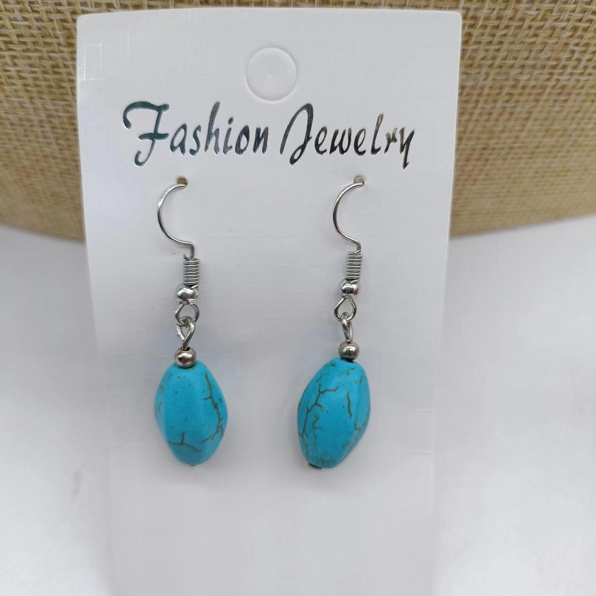 JMXD-Серьги в богемном стиле разной формы, ретро серьги с камнями, нишевые серьги