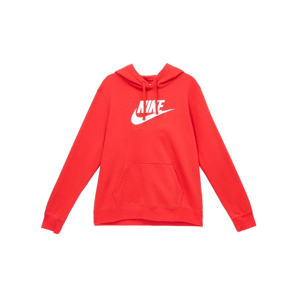 Nike Design s písmeny Ležérní mikina s dlouhým rukávem Dámské mikiny Červená DQ5776-657