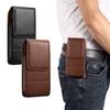 Textured Design PU Leather Belt Clip Case Magnetic Closure Vertical Cover  For Mobile Phones