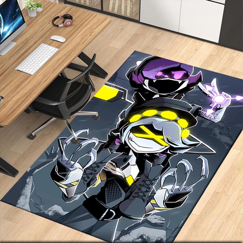 Murder Drones Printed Carpet, for Office Chair Living Room Bedroom Kitchen Room Decor Gifts.