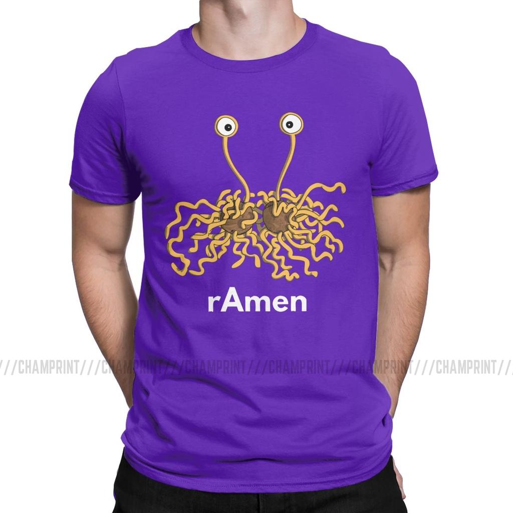 Men T Shirts Flying Spagetti Monsterism Monster Pastafarianism Skeptic Atheist Hipster Tee Shirt Fsm Religion Church