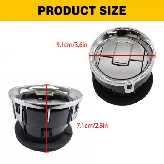 Black Fits 2009-2014 Ford F150 AC Dashboard Heater Air Louvre Vent 9L3Z1989A