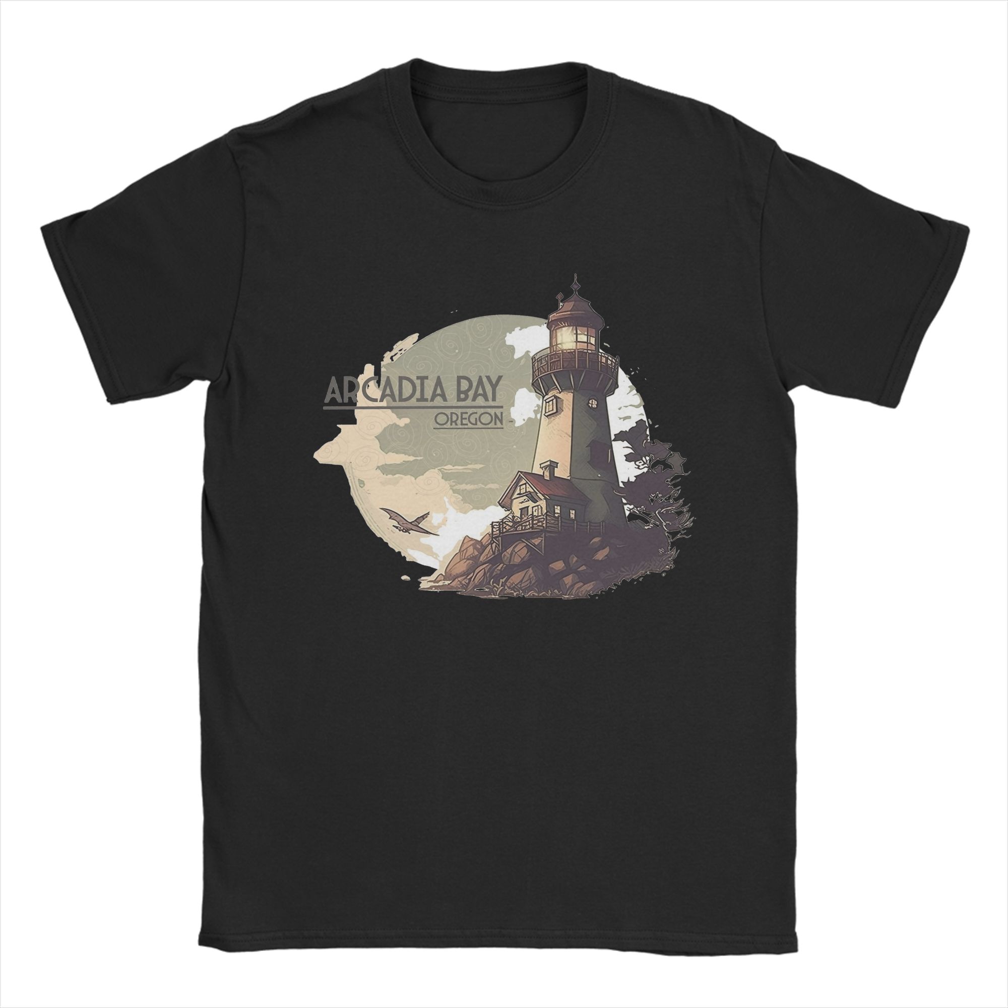 

Men Life Is Strange Butterfly T Shirts Pure Cotton Clothes Amazing Short Sleeve Crewneck Tee Shirt Plus Size TShirts S