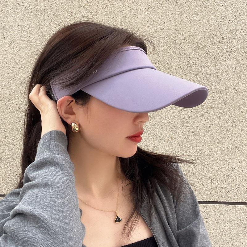 High Quality Empty Top Sun Hat, Travel Ice Silk Sunscreen Hat, Men's and Women's Outdoor Sports Sun Hat, Summer Sun Hat
