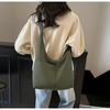 Lazy Style Large Capacity Tote Bag With Vintage Design For Daily Use