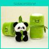 Bamboo Panda Plush Keychain Cute Stuffed Animal Backpack Pendant Gift Birthday