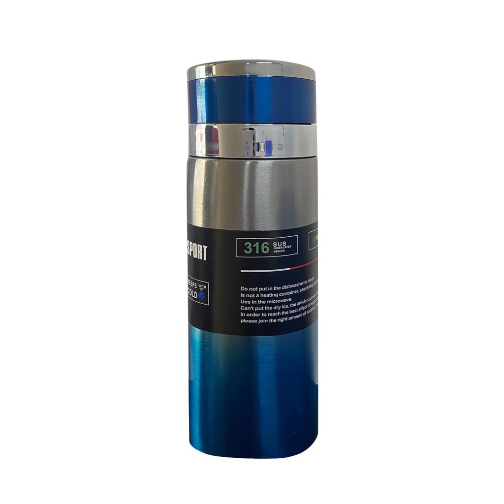 Stainless Steel Thermo Cup Portable Sling Travel Kettle Large Capacity Outdoor Sports Kettle