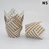 50Pcs/Sets Tulip Muffin Cupcake Paper Cups Oilproof Cupcakes Liners Baking Cake Box Cake Decorating Diy Tools Muffin Wrap Cases