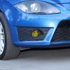metyoucar For SEAT Leon MK2 2008-2012 PVC Yellow Car Front Fog Lights Film Trim Sticker Car Accessories