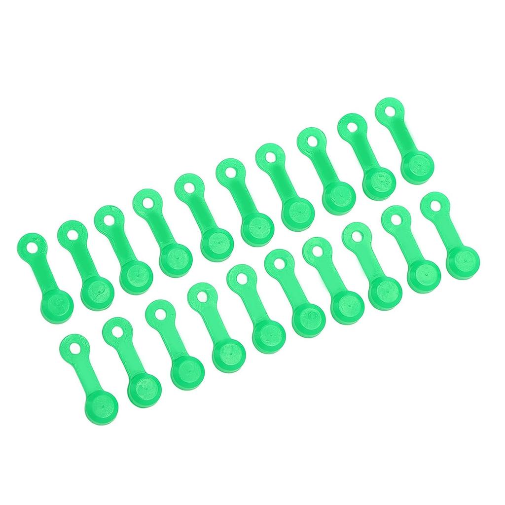Grease Fitting Caps, Perfect Fitness Zerk Dust Cover Tear Resistant Flexible Silicone for Car(Fluorescent Green (Luminous Version))