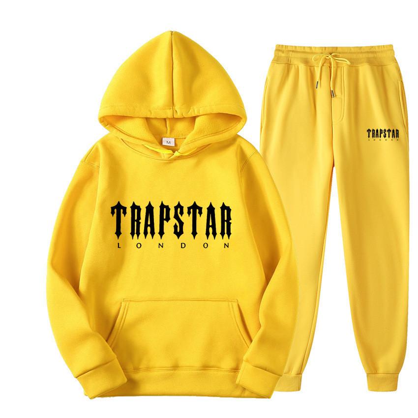 Mens Hooded Sports Tracksuit Unisex Two-Piece Running Outfits Long Sleeve Pullover Hoodies Sweatshirt+Sweatpants Set