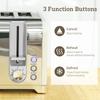 Retro 3000W Kettle and Toaster Set - Grey