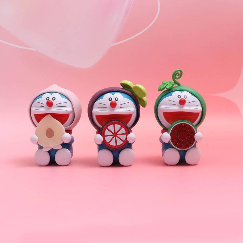 Honey Peach Doraemon Action Figure Model Doll Toy Children Holiday Ornament Gift