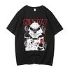 Kinder-T-Shirt mit japanischem Anime-Gachiakuta-Print, Y2K-Unisex- und Damenbekleidung, Harajuku-Stil, reine Baumwolle, Eltern-Kind-Top