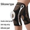 Copper-Infused Silicone Knee Pads for Cycling, Mountaineering, and Basketball
