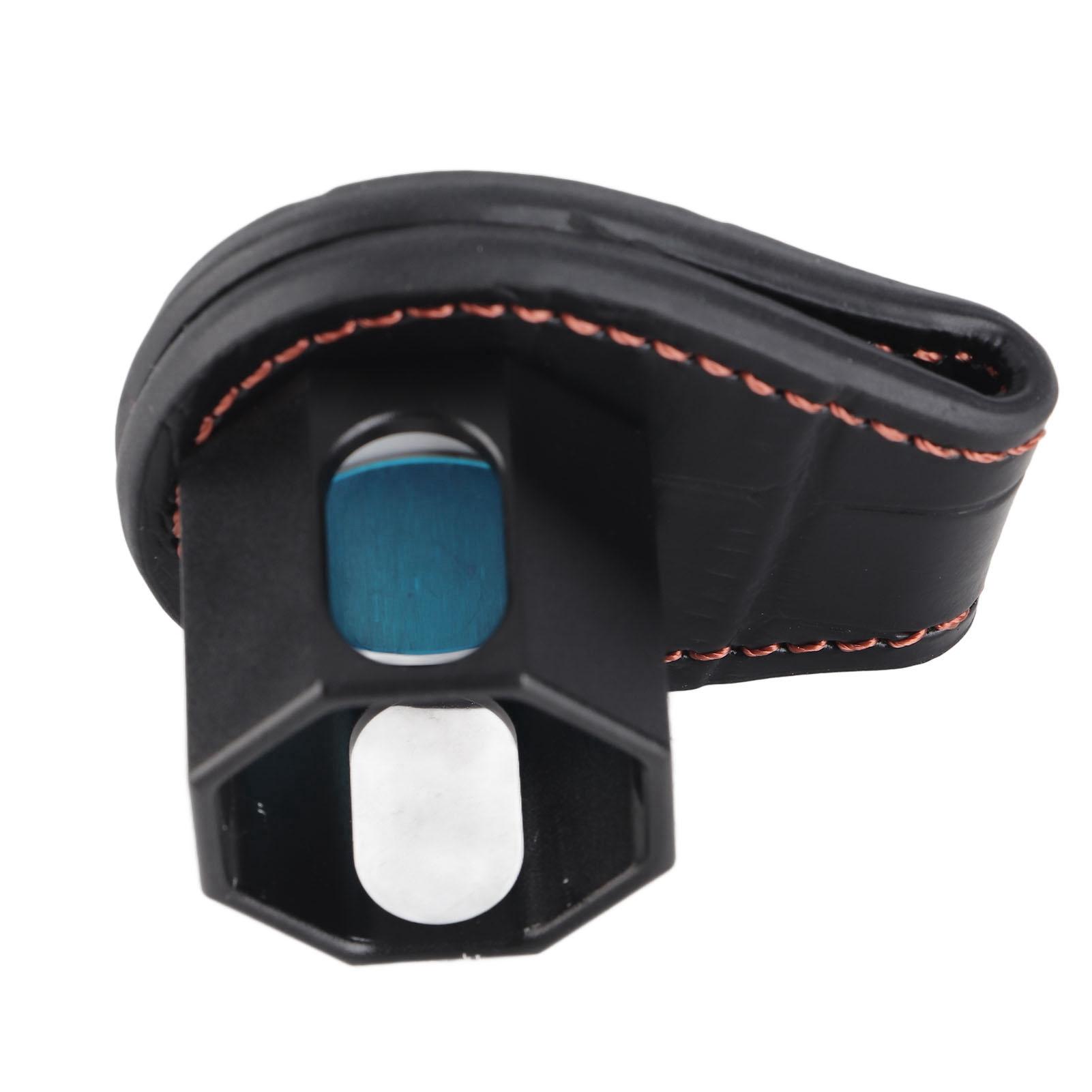 Magnetic Billiard Chalk Holder Portable Octagonal Snooker Cue Chalk Box With Clip Billiard Supplies чёрный