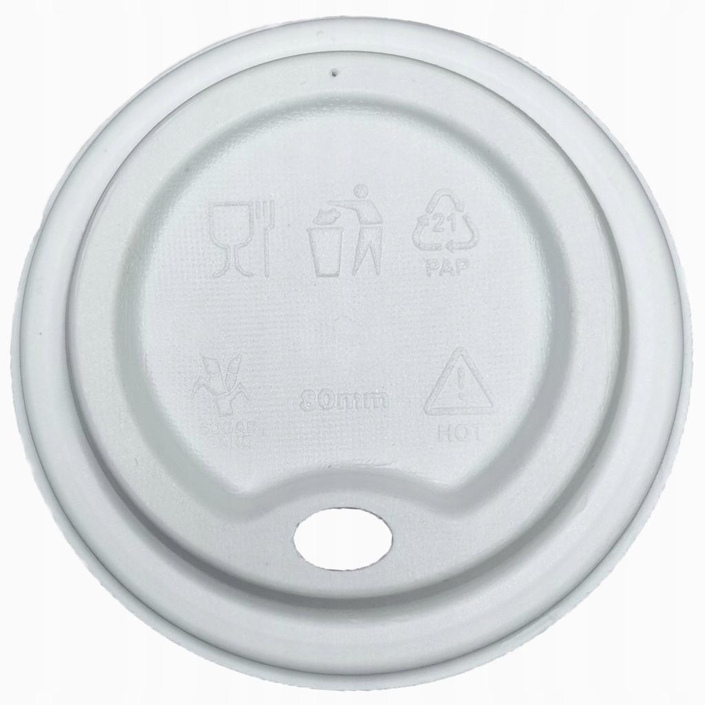 Sugarcane Lid For Cup, , .