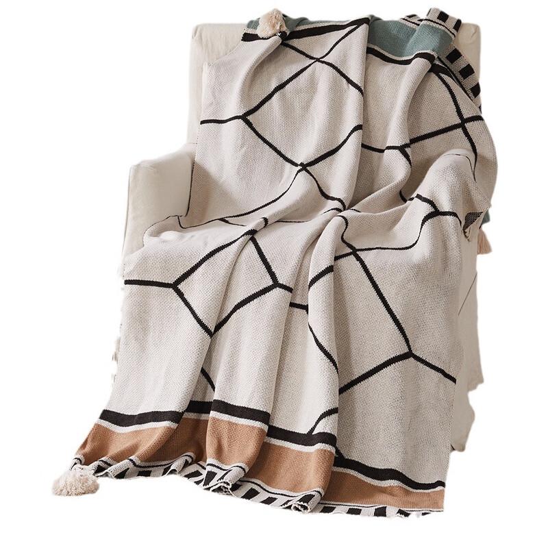 LISM Bohemian Sofa Blanket Throw