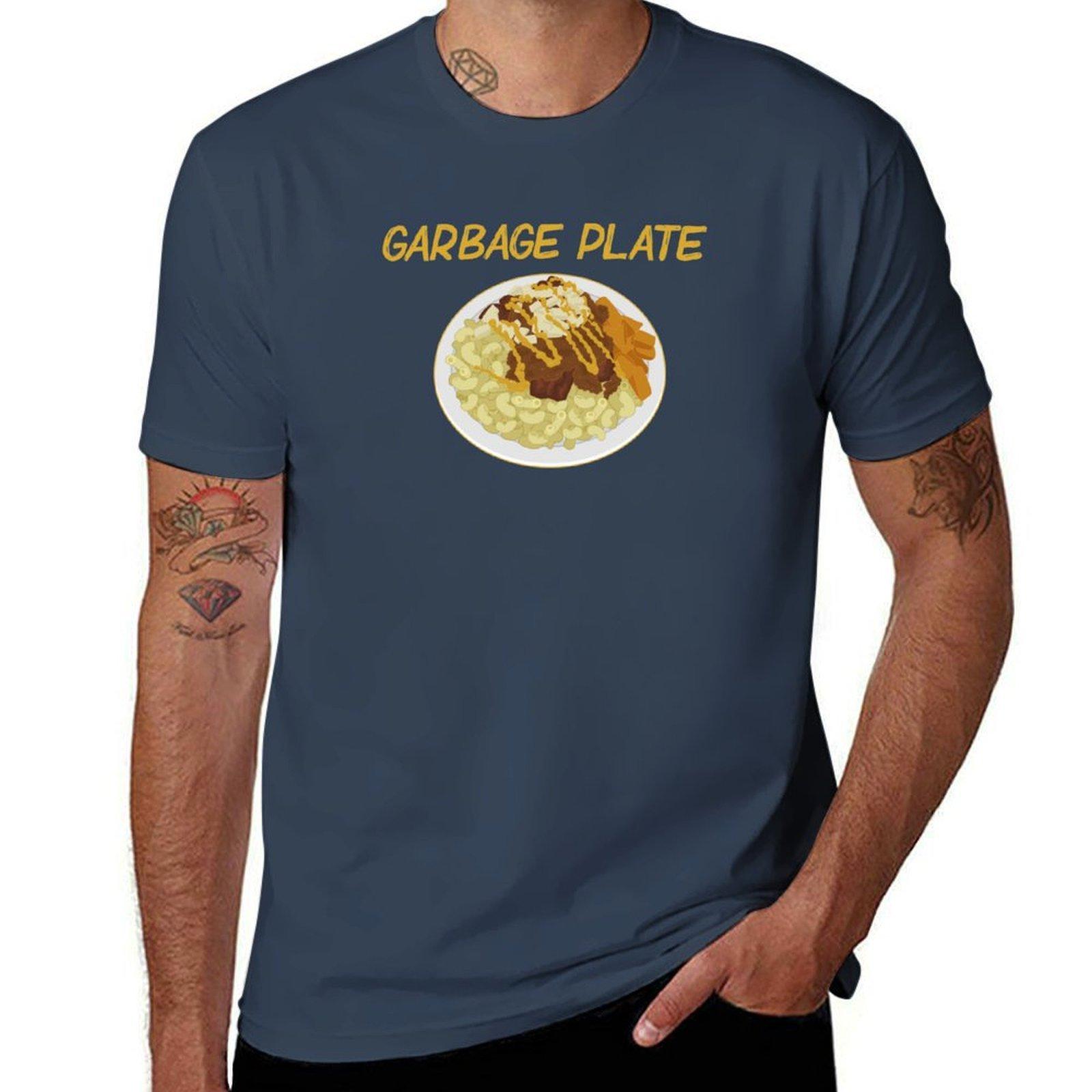 You Had Me At Garbage Plate Rochester Ny Foodie Quote Product Tshirt Casual Street Style Short Sleeve Tee S